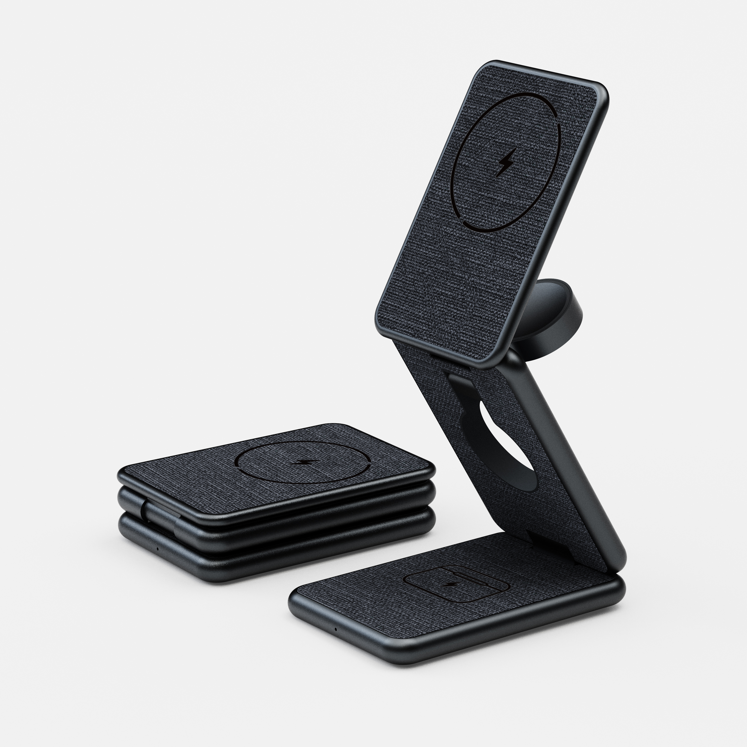 NEW Magnetic Foldable wireless power bank with stand