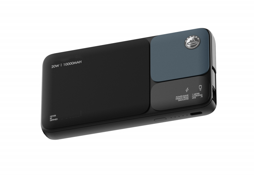 New 10000mAh power bank with flexible cable